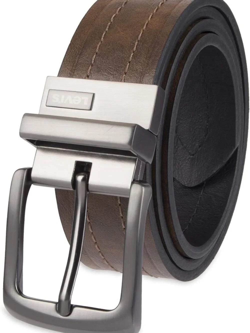Reversible Casual Jeans Belt for Men - Versatile Style & Adjustable Fit